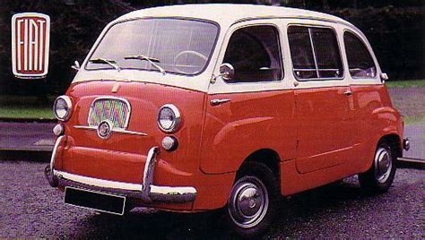 Fiat Multipla 1959 Fiat 600 Fiat Pretty Cars