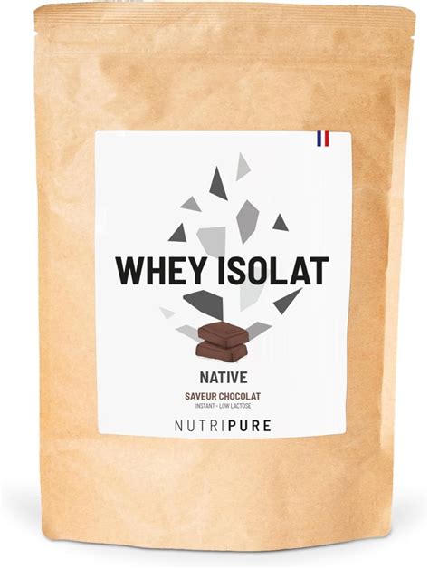 Nutripure Whey Isolate Native En Poudre Compl Ment Alimentaire