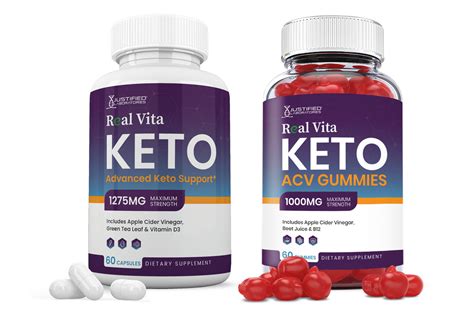 Real Vita Keto Acv Gummies Keto Pills Bundle Justified Laboratories