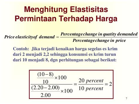 PPT Aplikasi Permintaan Penawaran Elastisitas PowerPoint