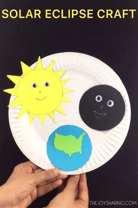 Solar Eclipse Craft [Video] [Video] | Science crafts, Preschool crafts ...