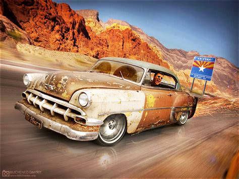 Фотографія Chevrolet Bel Air Hot Rod Dmitriy Bilichenko photographers ua