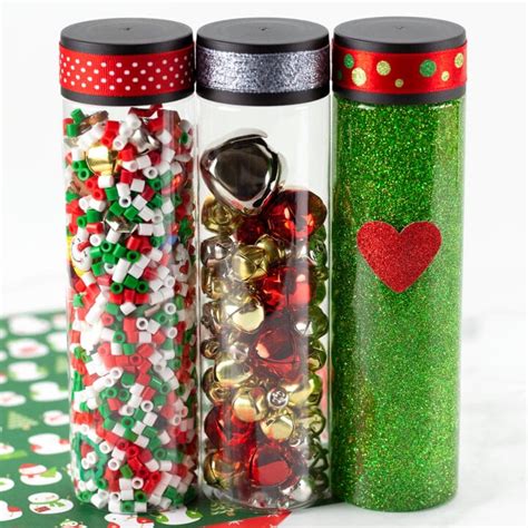 Christmas Sensory Bottles Fireflies And Mud Pies