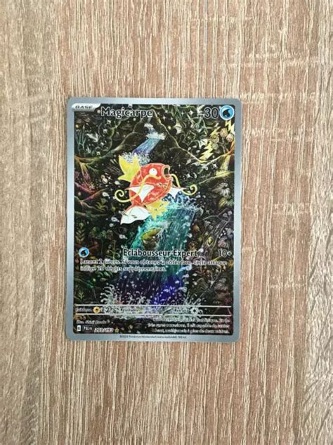 Carte Pok Mon Magicarpe Secr Te Alternative Volution Paldea