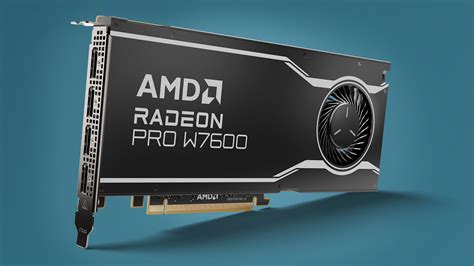 Amd Radeon Pro W7600 And W7500 Professional Graphics Cards Unveiled