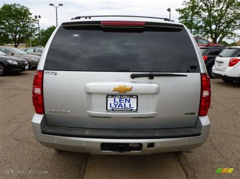 2012 Silver Ice Metallic Chevrolet Tahoe Lt 4x4 65481003 Photo 5