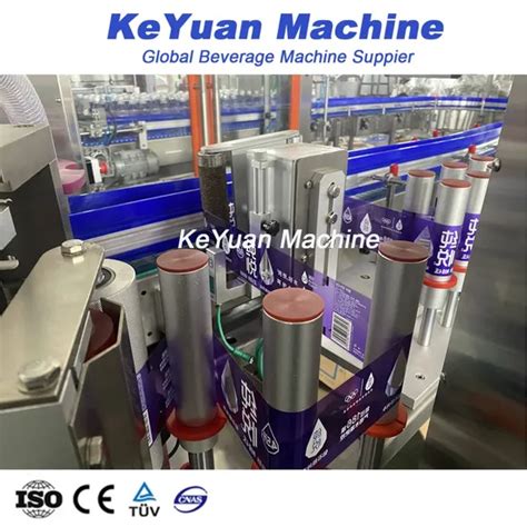 Bph Small Automatic Wrap Around Type Labeler Hot Melt Glue Opp Paper Water Bottle Labeling