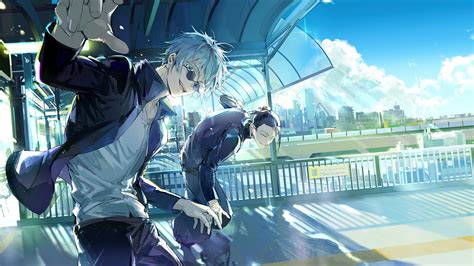 Satoru Gojo And Suguru Geto From Jujutsu Kaisen 4k Hd Wallpaper Rare