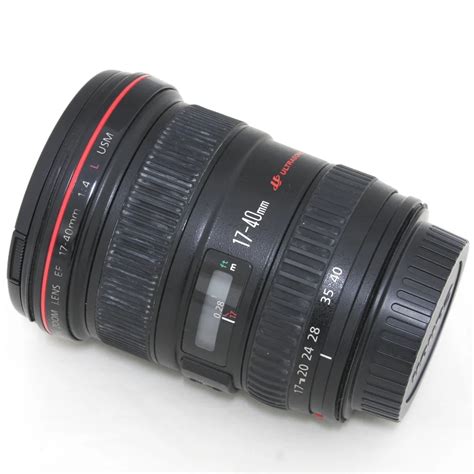 [USED] Canon EF 17-40mm f/4L USM Autofocus Zoom Super Wide Angle Lens ...