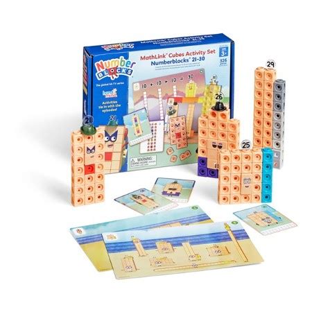 Numberblocks MathLink Cubes 21-30 Activity Set - Christianbook.com