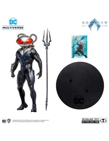 Comprar Dc Multiverse Aquaman Y El Reino Perdido Figura Megafig Black