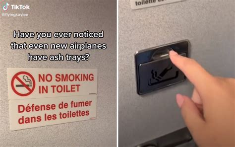 Why Do Planes Still Have Ashtrays If You Cant Smoke…