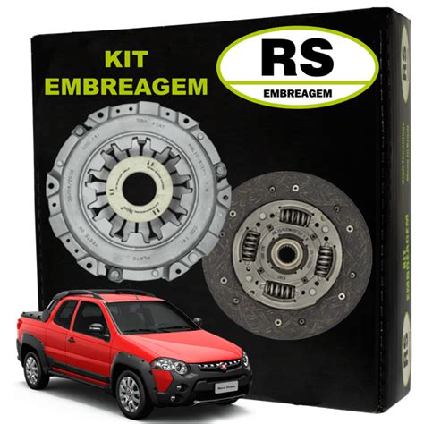 Kit Embreagem Strada V Remanufaturada Rs Embreagem