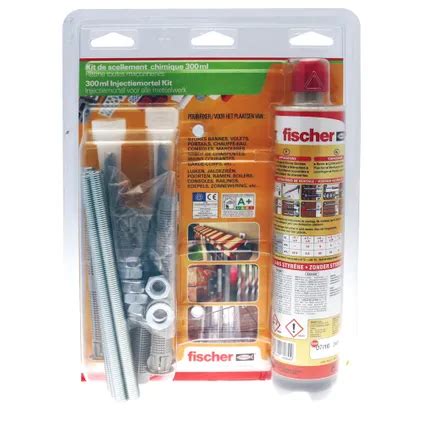 Fischer Kit Complet De Scellement Chimique Injection Fis Plus T Avec