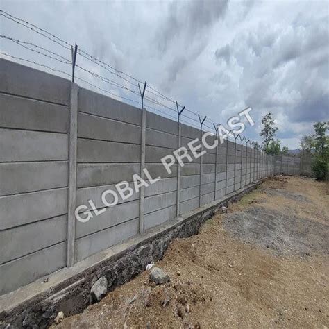 High Quality Durability Solar Project Boundary Wall At Best Price In