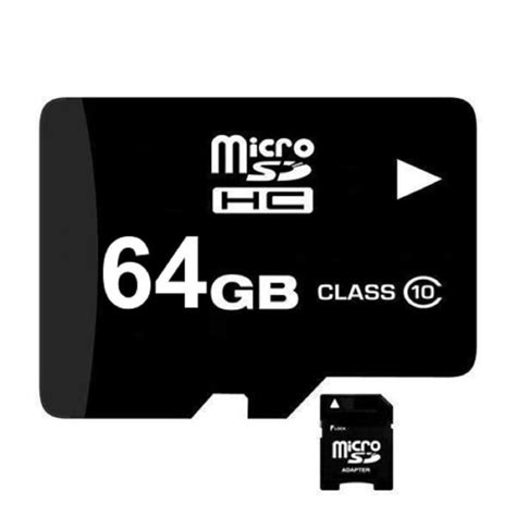 Carte Micro SD SDHC TF 64 G Go Achat Vente carte mémoire Cdiscount