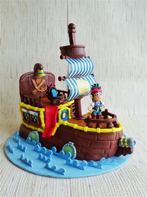 Jake And The Neverland Pirates Ship - CakeCentral.com