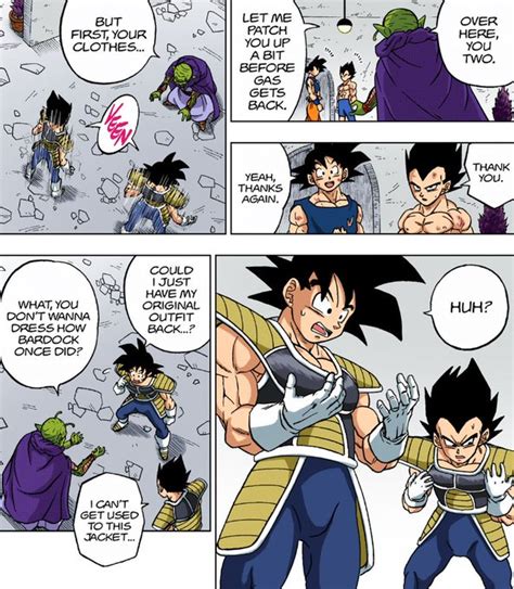 Monatio Changes Goku And Vegeta s Ou Dragon Ball Manga Panels さんの