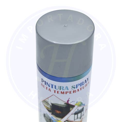 Pintura Spray Plata Alta Temperatura 400ml Herrera