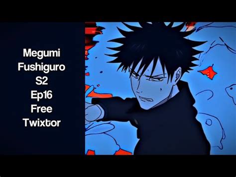 Megumi Fushiguro Free Twixtor Clips Jujutsu Kaisen S2 Ep16 YouTube