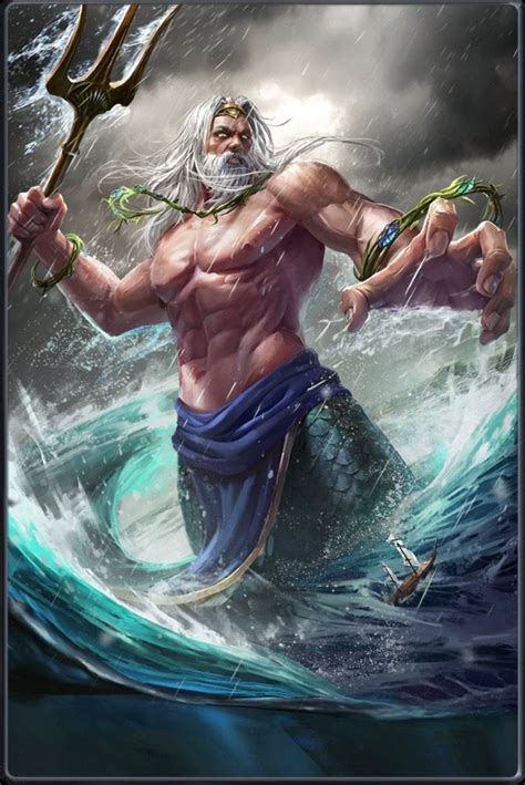 Poseidon Mitologia Grega Deuses Mitologia Grega E Romana Mitologia