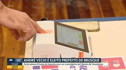 Andr Vechi Do Dc Eleito Prefeito De Brusque Santa Catarina G