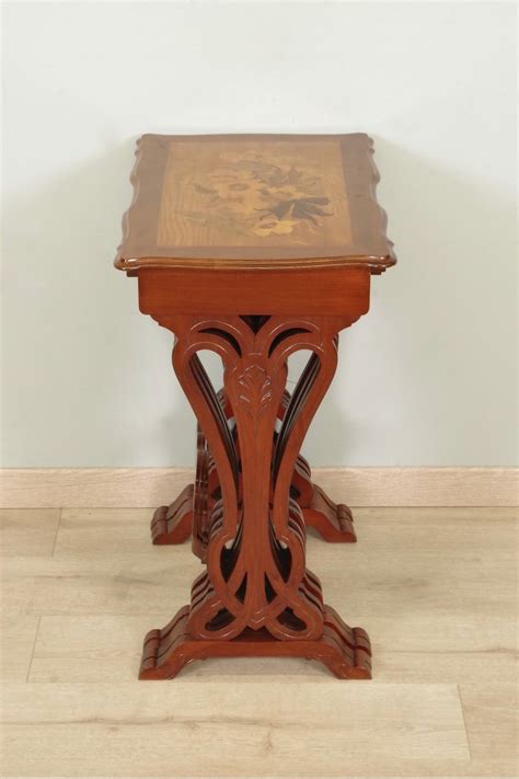 Proantic Tables Gigognes Art Nouveau