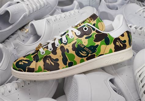 Où acheter les BAPE x adidas Stan Smith ABC Camo au meilleur prix