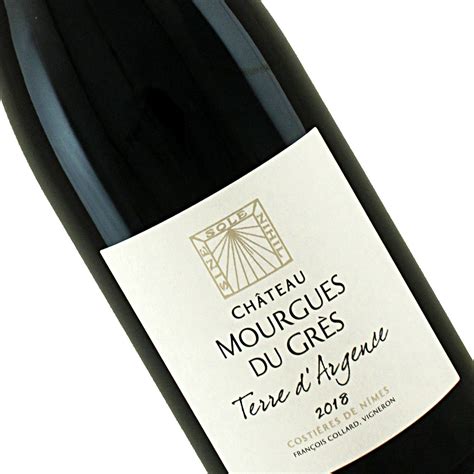 Chateau Mourgues Du Gres 2018 Terre D Argence Rouge Costieres De