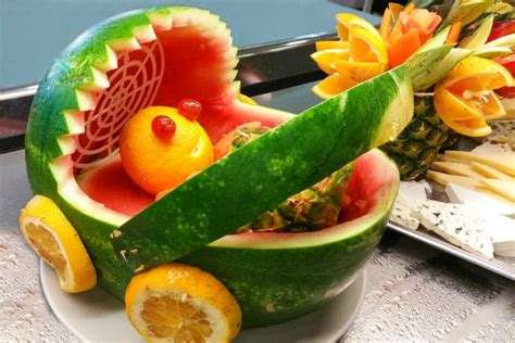 Food Art Fruit And Vegetable Carving Food Sculpting And More