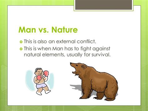 Man Vs Nature Conflict