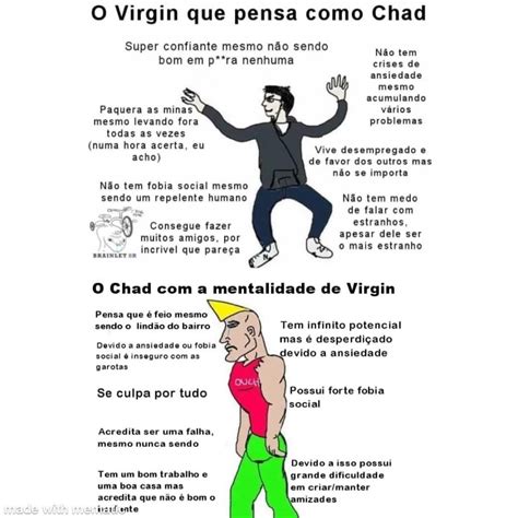 Virgin Chad Vs Chad Virgin Meme By Memedroid