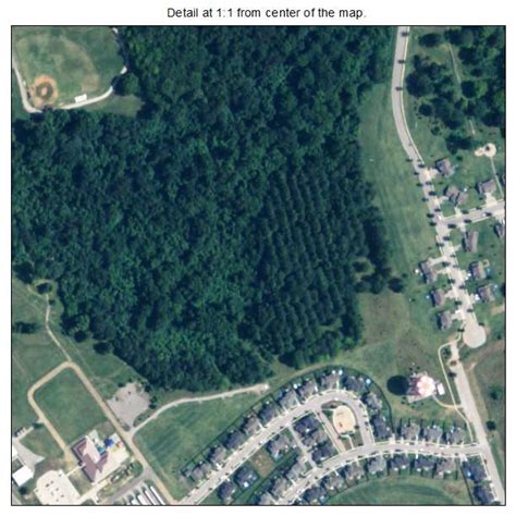 Aerial Photography Map of Fort Campbell North, KY Kentucky