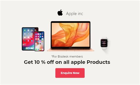 Get 10 % Off on all Apple Products