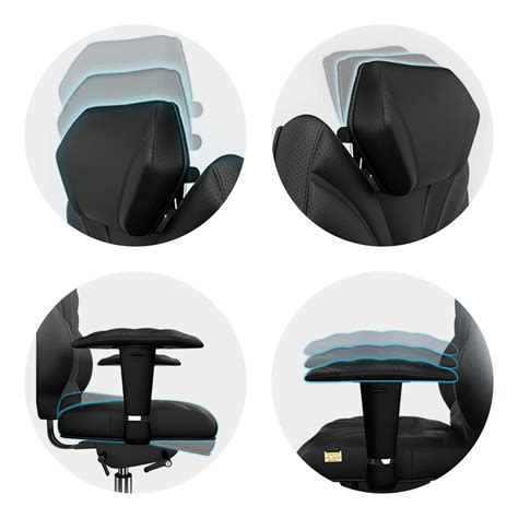 Ergonomikus irodai szék Kulik System Monarch Azure Textil Szürke