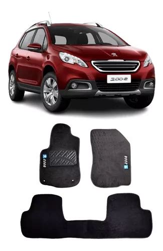 Tapete Carpete Peugeot 2008 Ano 2017 A 2022 Preto Ou Grafite