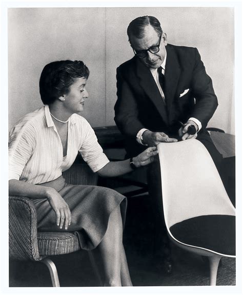 Eero Saarinen Put Everyday Life On A Pedestal Here He Is With Florence