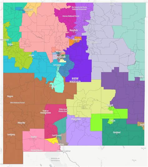 Adopted Maps New Mexico Citizens Redistricting Committee