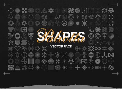 Free 160 Shapes Pack :: Behance