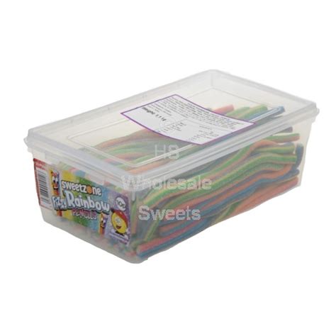 Sweetzone Fizzy Rainbow Pencils Pencil Sweets