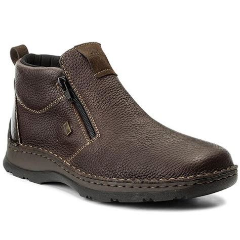 Botines Planos Rieker 05398 25 Brown Zapatos Es