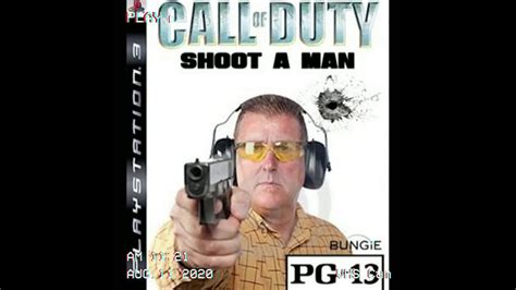 Call Of Duty Shoot A Man Youtube