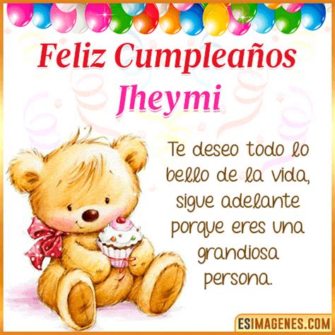 【º‿º】 Feliz Cumpleaños Jheymi【 ️】32 Tarjetas Y 