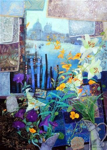 Jean B Martin Uk Artist Painting Collage Art Mixed Media