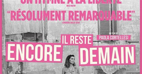 Il Reste Encore Demain 2023 Un Film De Paola Cortellesi Premiere