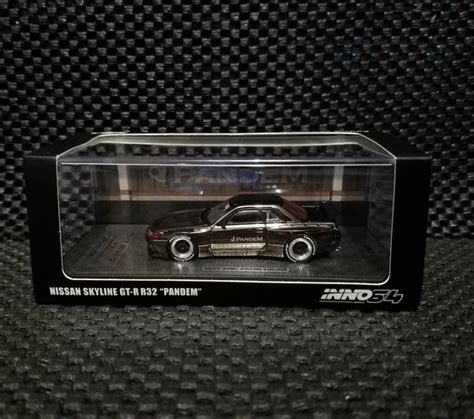 Jual Inno 64 Nissan Skyline Gtr R32 Pandem Black Chrome Di Lapak