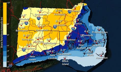 Winter Storm Watch Issued For Much Of Massachusetts Rhode Island