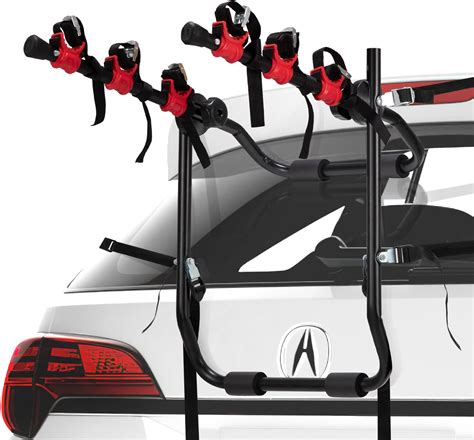 Fieryred Trunk Mounted Bike Rack For Most Car Suv Sedans