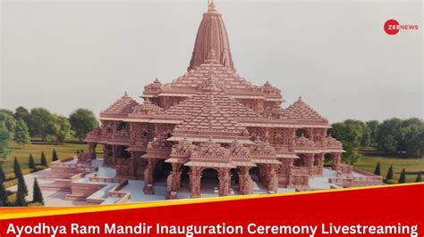 Ayodhya Ram Mandir Inauguration LIVE Streaming: When and Where to Watch ...