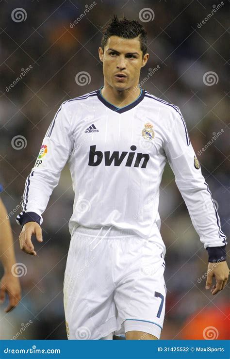 Cristiano Ronaldo Of Real Madrid Editorial Photography Image Of